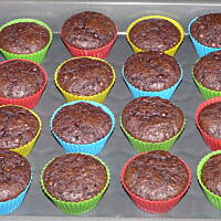 muffiny z czekoladowymi groszkami