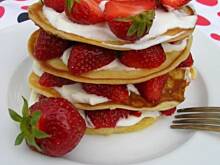 Fot. olusia23, Placuszki z mascarpone z truskawkami