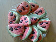 Fot. grazka35, ciasteczka niby arbuzki