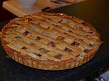 Fot. MoniaKociara, Ciasto kruche z brzoskwiniami/nektarynkami