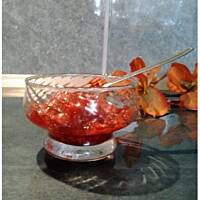 Dżem truskawkowo-czereśniowy z wiśniówką