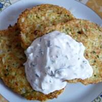 Placuszki z cukinii i ziemniaków