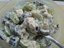 Fot. aggusia35, Sałatka z winogronami