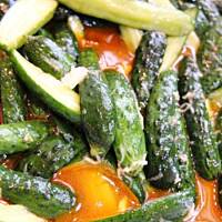 Ogórki piekielne z miodem