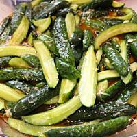 Ogórki piekielne z miodem