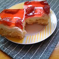 lekkie ciasto z kremem