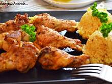 Fot. makusia, Aromatyczne skrzydełka w ryżu