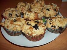 Fot. gosiaczek44, Muffinki z jagodami i kruszonką