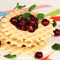 Wiśnie w żelu a'la frużelina