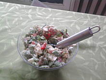 Fot. hiopez, Sałatka z bobu z jajkiem