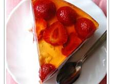 Fot. Olciaa, Truskawkowy sernik na zimno