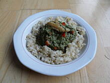 Fot. Martine, Kurczak zapiekany ze szpinakiem