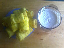 Fot. wyszomka, Żołte Naleśniki z Gyrosem !!!