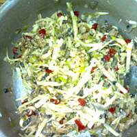 Żołte Naleśniki z Gyrosem !!!