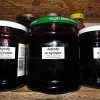 Jagody w syropie