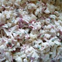 Sałatka z kalafiora i rzodkiewki