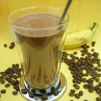 Koktajl bananowo-kawowy