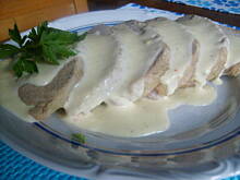 Fot. pwyso, schab w chrzanowym sosie