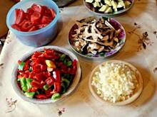 Fot. kasiagie, Leczo z kiełbasą