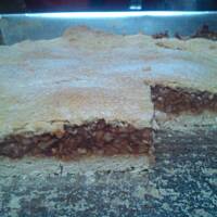 Jabłecznik na kruchym cieście