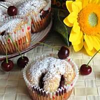 Babeczki z wiśniami