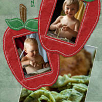 Zielony makaron szpinakowy domowy