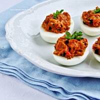 Faszerowane jajka na indyjską nutę...