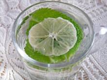 Fot. Anna Z, Herbata ze świeżej mięty z cytryną