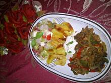 Fot. misia123, Gyros z warzywami