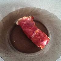 Zrazy nadziewane szpinakiem w szynce a'la parmeńskiej