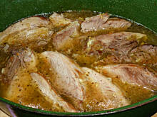 Fot. Mama - Różyczki, Pieczeń z łopatki do obiadu w sosie