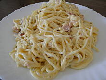 Fot. IgaZet, Spaghetti Carbonara