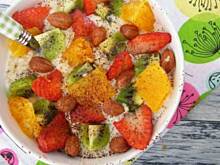 Fot. olusia23, Owsianka z owocami i orzechami