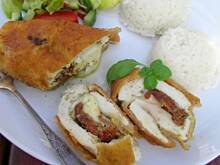 Fot. olusia23, Roladki drobiowe z suszonymi pomidorami, pesto i mozzarellą