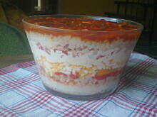 Fot. mariosylwia, Sałatka Teofili -  warstwowa