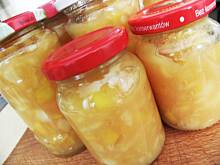 Fot. msewka, Dżem rumowo waniliowy z papierówek.