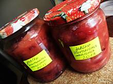 Fot. msewka, Jabłka z żurawiną i malinami.