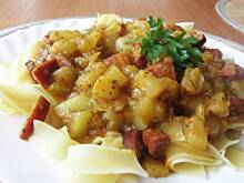 Fot. msewka, Potrawka z dyni i cukinii.