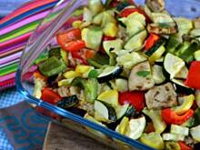 Fot. BernadettaP, Warzywa z komosą