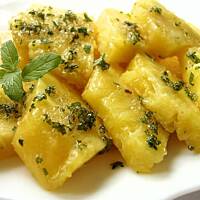 ananas z miętowym cukrem...