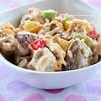 sałatka z zupek chińskich...