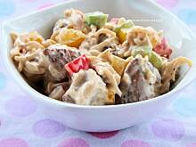 Fot. izaa_a, sałatka z zupek chińskich...