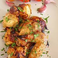 Miodowe skrzydełka z chili