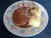 Fot. Elka..., Schab w sosie borowikowym