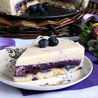 Pianka jagodowo - mleczna