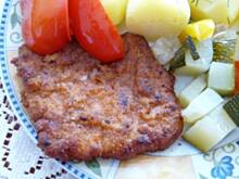 Fot. Anna Z, Kotlety w paprykowej panierce po władysławowsku