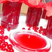 Galaretka z czerwonej porzeczki