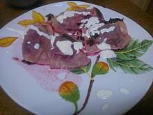 Fot. Wróbelek, pierogi z botwinką