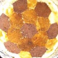 Jagodowo - cytrynowy sernik na zimno ~ Piłka!!