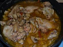 Fot. MoniaKociara, Kurczak z pieczarkami